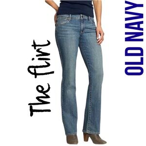 Old Navy The Flirt Jeans, Medium Wash | Flare Leg/Bootcut
